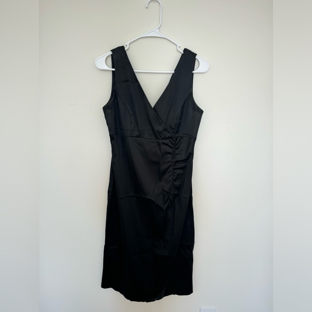 Donna Ricco Black Slimming Evening Cocktail Dress / Size 8